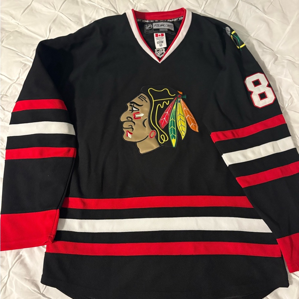 CCM Black and Red Hockey Jersey